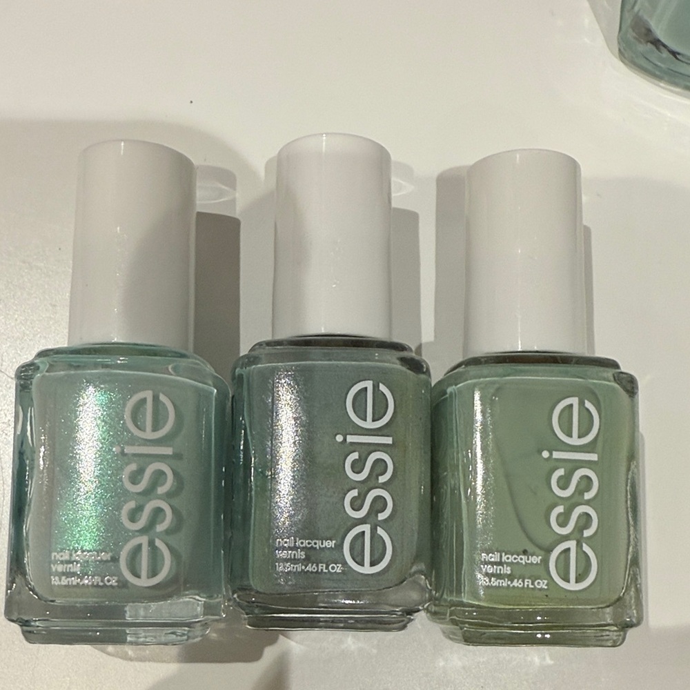 Essie Green Nail Polish Trio